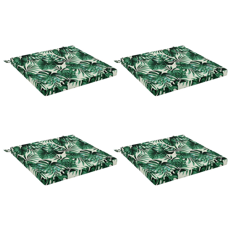 4-Piece Zitkussens SOEST 4 st 100% Polyester Bladpatroon
