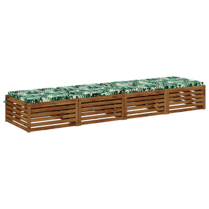 4-Piece Zitkussens SOEST 4 st 100% Polyester Bladpatroon