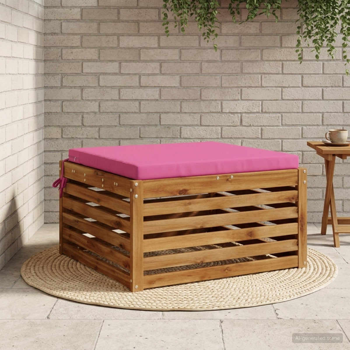 1-Piece Zitkussen SOEST 100% Polyester Roze 70 x 70 x 5 cm