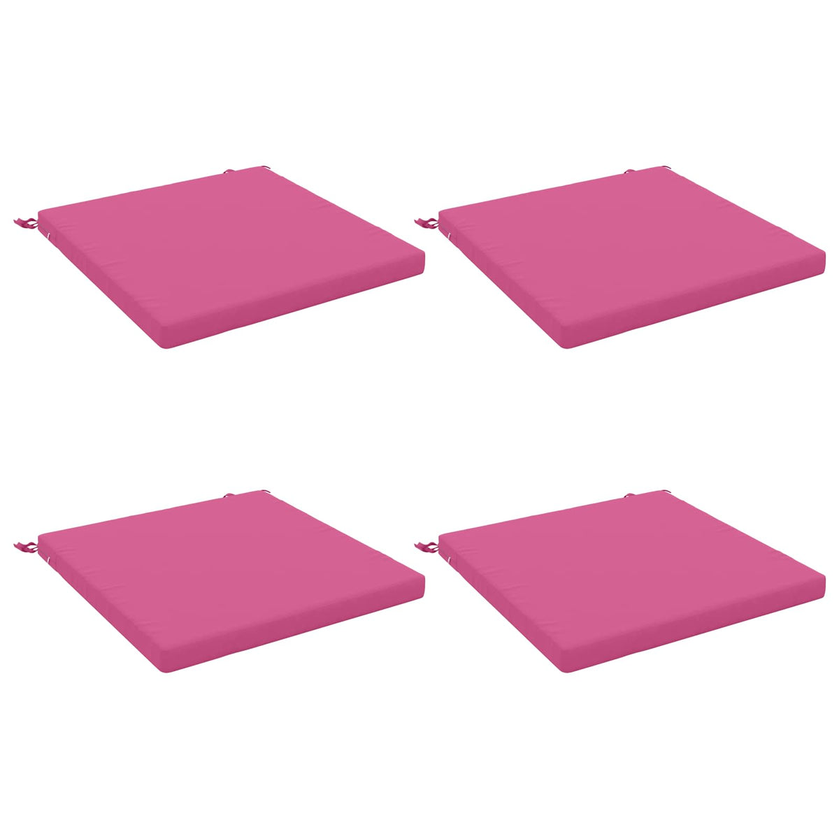 4-Piece Zitkussens SOEST 4 st 100% Polyester Roze