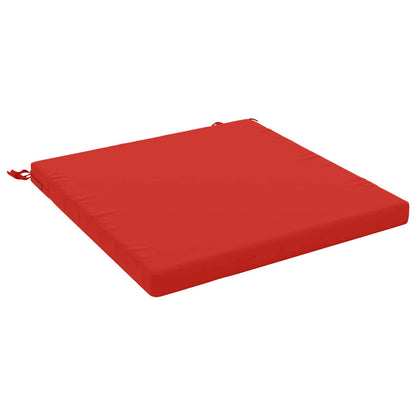 1-Piece Zitkussen SOEST 100% Polyester Rood 60 x 60 x 5 cm