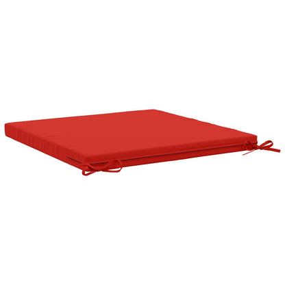 1-Piece Zitkussen SOEST 100% Polyester Rood 60 x 60 x 5 cm