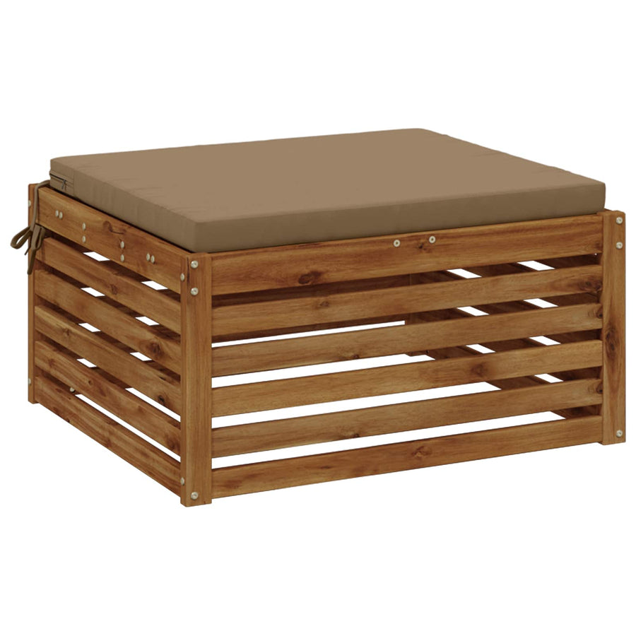 1-Piece Zitkussen SOEST 100% Polyester Taupe 60 x 60 x 5 cm