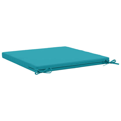 1-Piece Zitkussen SOEST 100% Polyester Turquoise 60 x 60 x 5 cm