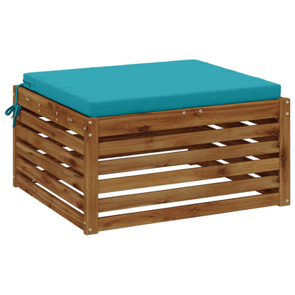 1-Piece Zitkussen SOEST 100% Polyester Turquoise 60 x 60 x 5 cm