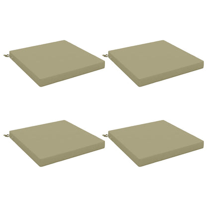 4-Piece Zitkussens SOEST 4 st 100% Polyester Lichtgroen