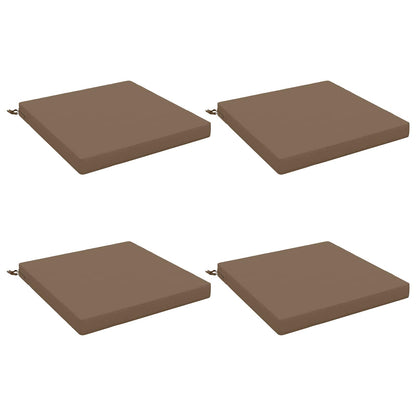 4-Piece Zitkussens SOEST 4 st 100% Polyester Taupe