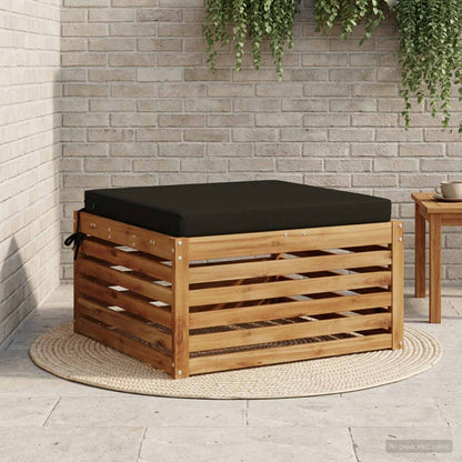 1-Piece Zitkussen SOEST 100% Polyester Zwart 60 x 60 x 7 cm