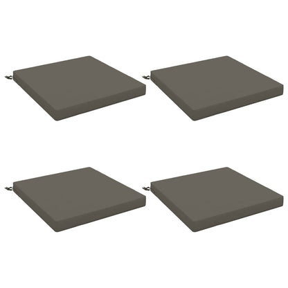 4-Piece Zitkussens SOEST 4 st 100% Polyester Grijs