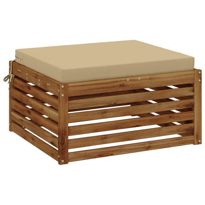 1-Piece Zitkussen SOEST 100% Polyester Beige 60 x 60 x 7 cm