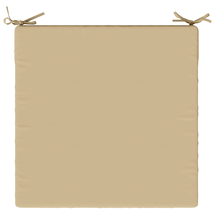 1-Piece Zitkussen SOEST 100% Polyester Beige 60 x 60 x 7 cm