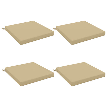 4-Piece Zitkussens SOEST 4 st 100% Polyester Beige