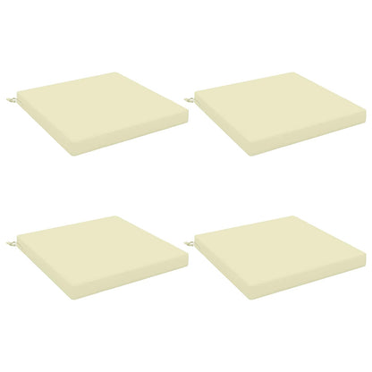 4-Piece Zitkussens SOEST 4 st 100% Polyester Crèmekleurig