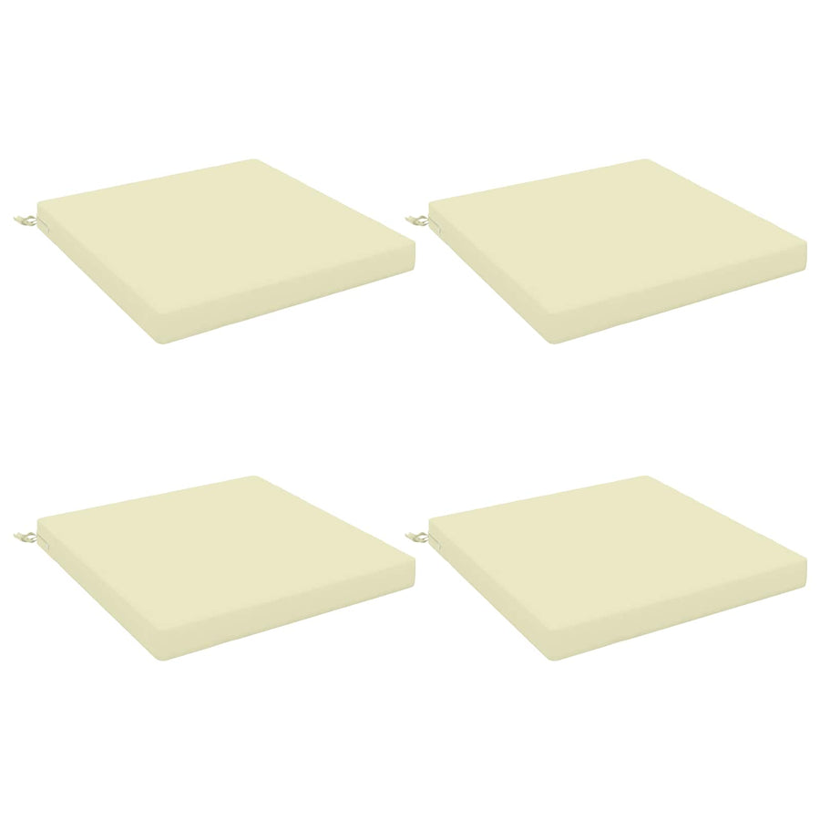 4-Piece Zitkussens SOEST 4 st 100% Polyester Crèmekleurig