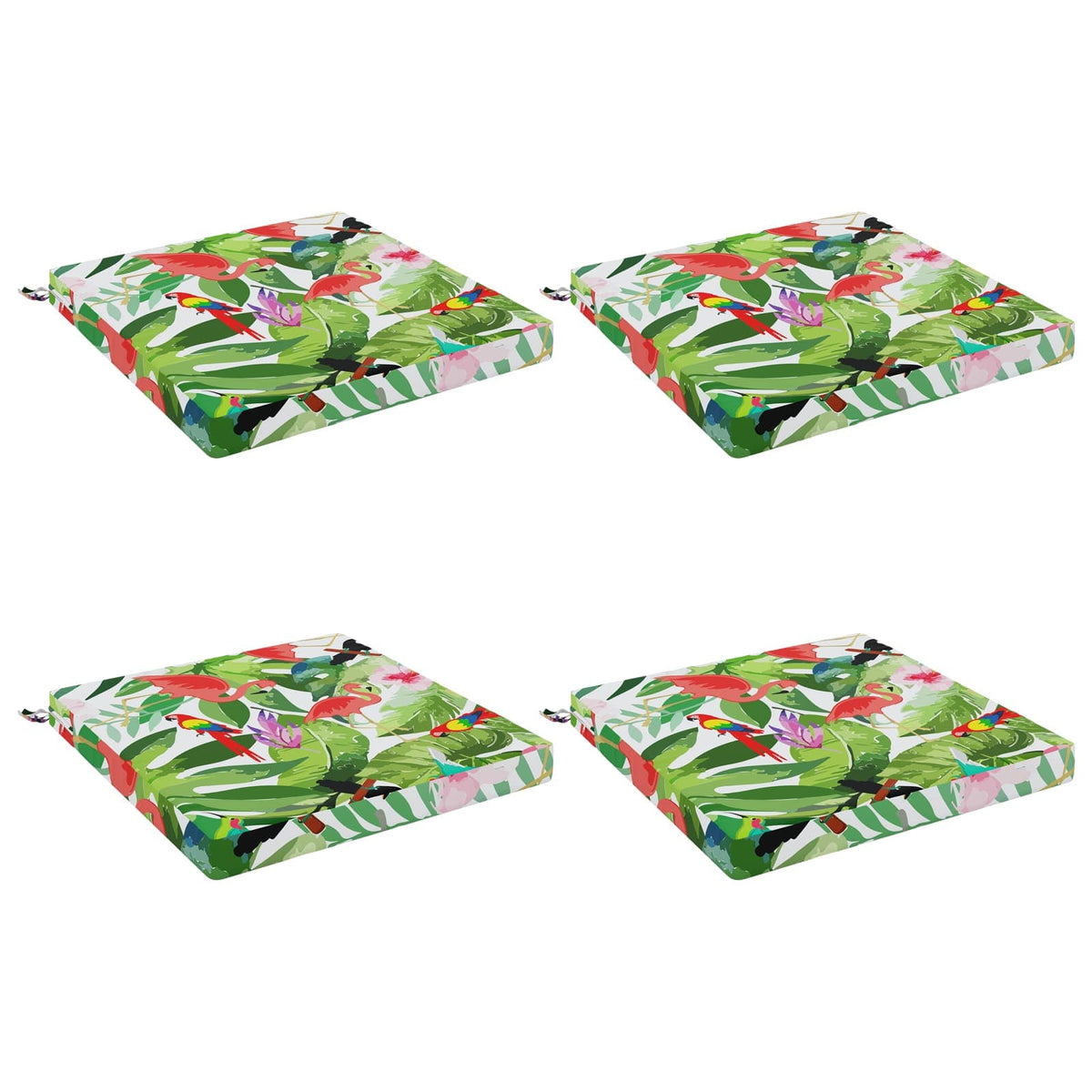 4-Piece Zitkussens SOEST 4 st 100% Polyester Meerkleurig