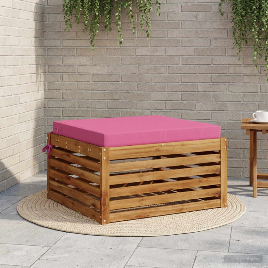 1-Piece Zitkussen SOEST 100% Polyester Roze 80 x 80 x 7 cm