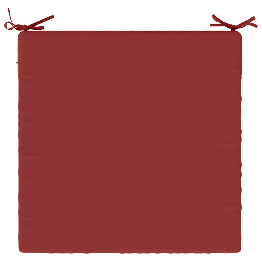 1-Piece Zitkussen SOEST 100% Polyester Wijnrood 60 x 60 x 7 cm