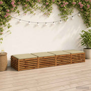 Zitkussens SOEST 4 st lichtgroen 100% polyester