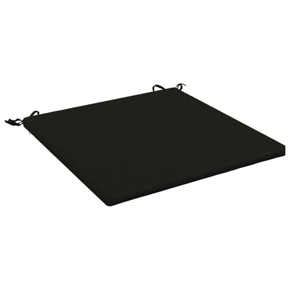 1-Piece Zitkussen SOEST 100% Polyester Zwart 70 x 70 x 3 cm