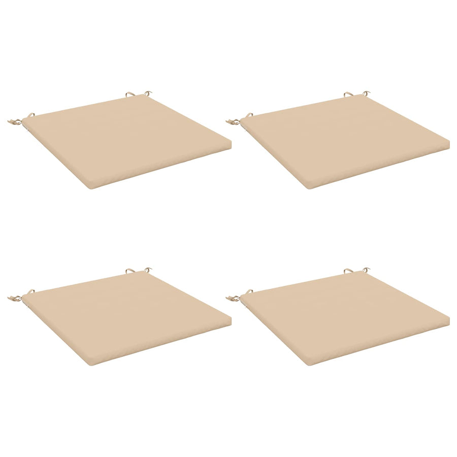 4-Piece Zitkussens SOEST 4 st 100% Polyester Crèmekleurig