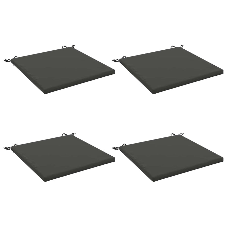 4-Piece Zitkussens SOEST 4 st 100% Polyester Antraciet