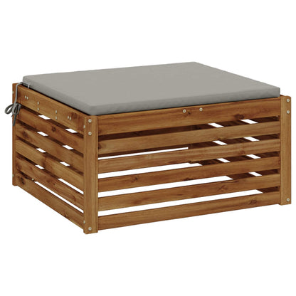 1-Piece Zitkussen SOEST 100% Polyester Grijs 70 x 70 x 3 cm