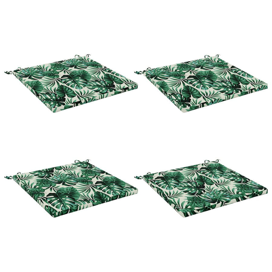 4-Piece Zitkussens SOEST 4 st 100% Polyester Bladpatroon