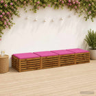 Zitkussens 4 st roze polyester