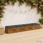 Zitkussens SOEST 4 stuks antraciet 100% polyester