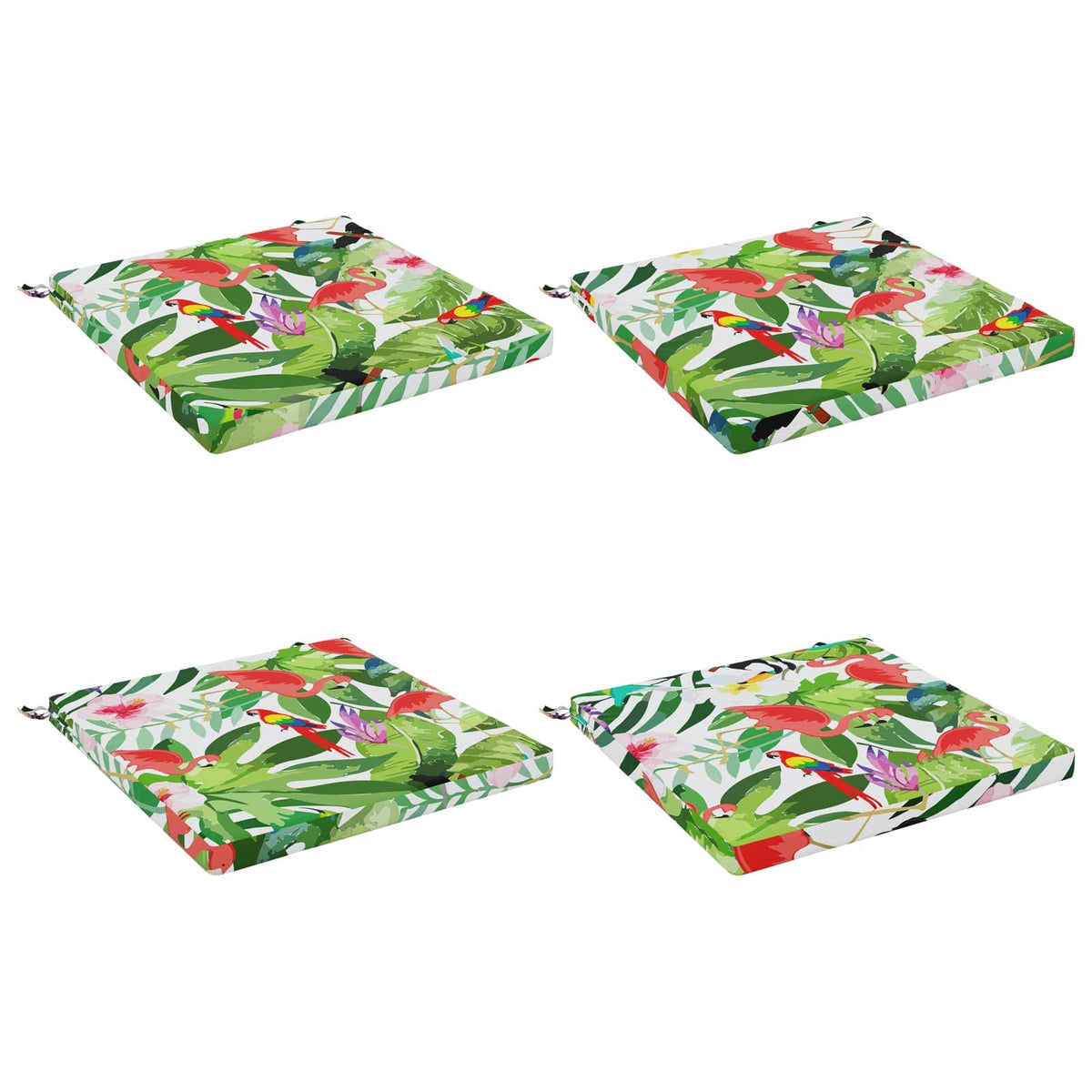 4-Piece Zitkussens SOEST 4 st 100% Polyester Meerkleurig