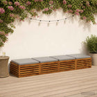 Zitkussens SOEST 4 stuks 100% polyester grijs