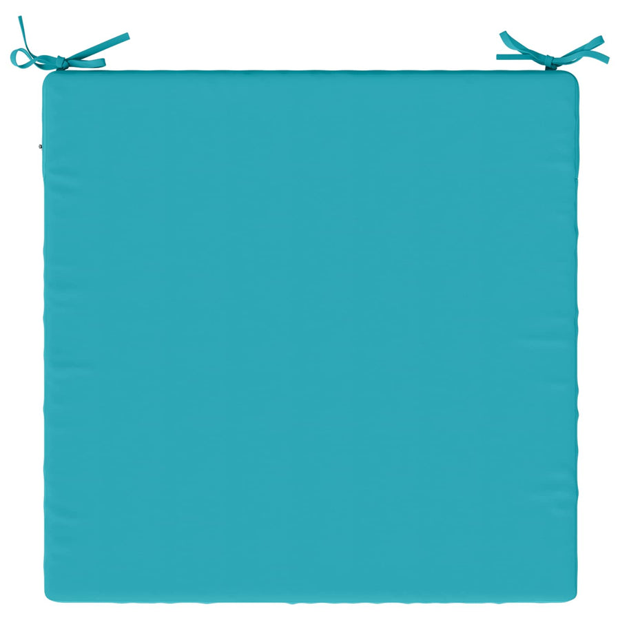 1-Piece Zitkussen SOEST 100% Polyester Turquoise 70 x 70 x 5 cm