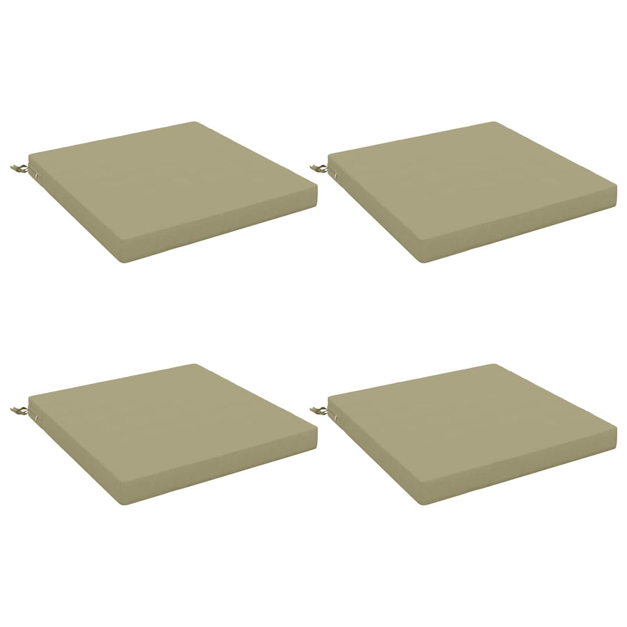 4-Piece Zitkussens SOEST 4 st 100% Polyester Lichtgroen