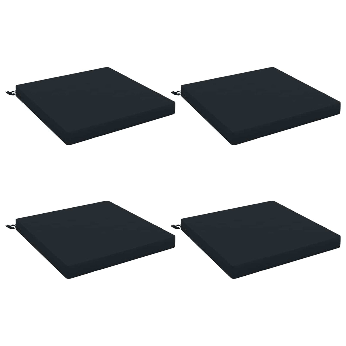 4-Piece Zitkussens SOEST 4 st 100% Polyester Donkerblauw