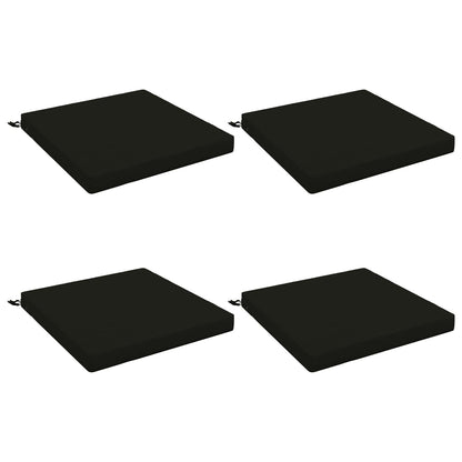 4-Piece Zitkussens SOEST 4 st 100% Polyester Zwart