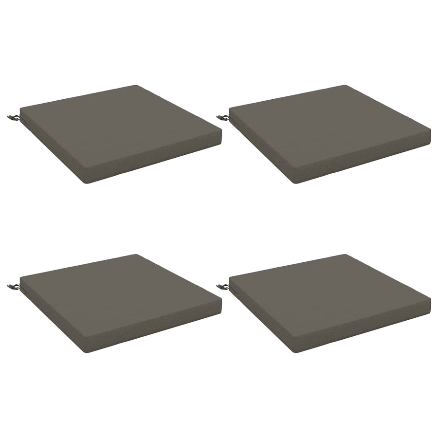 4-Piece Zitkussens SOEST 4 st 100% Polyester Grijs