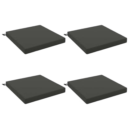 4-Piece Zitkussens SOEST 4 st 100% Polyester Antraciet