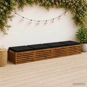 Zitkussens SOEST 4 stuks zwart 100% polyester