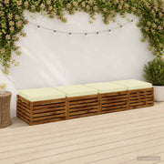 Zitkussens SOEST 4 st crèmekleurig 100% polyester
