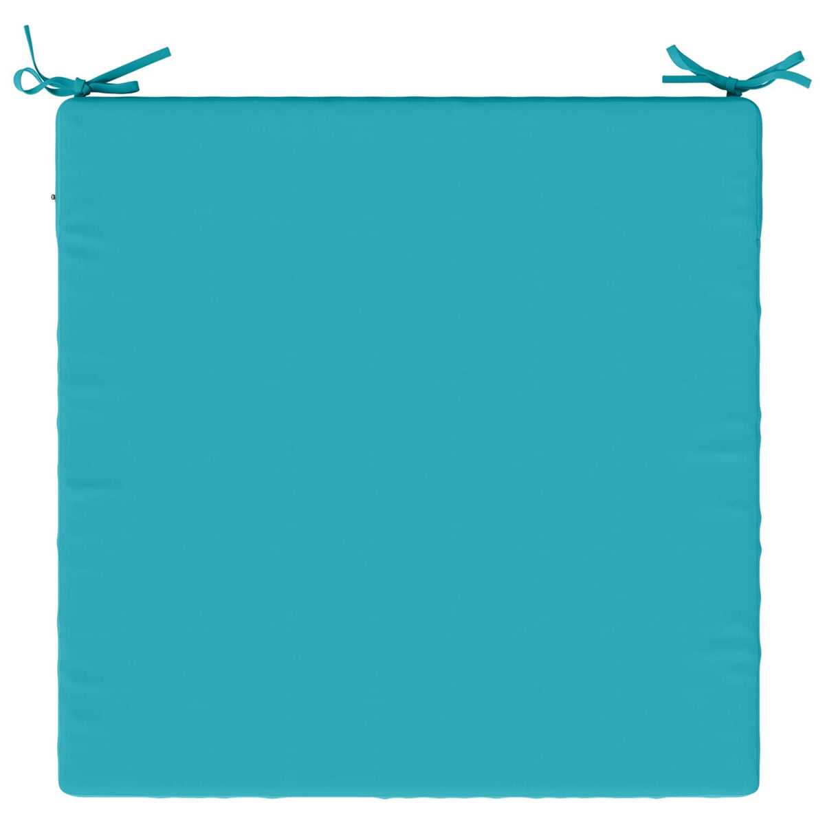 1-Piece Zitkussen SOEST 100% Polyester Turquoise 70 x 70 x 7 cm