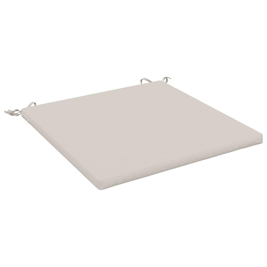1-Piece Zitkussen SOEST 100% Polyester Wit 80 x 80 x 3 cm