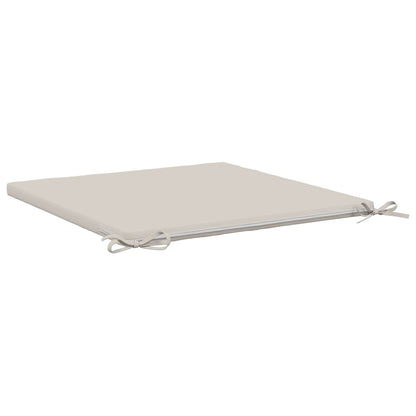 1-Piece Zitkussen SOEST 100% Polyester Wit 80 x 80 x 3 cm