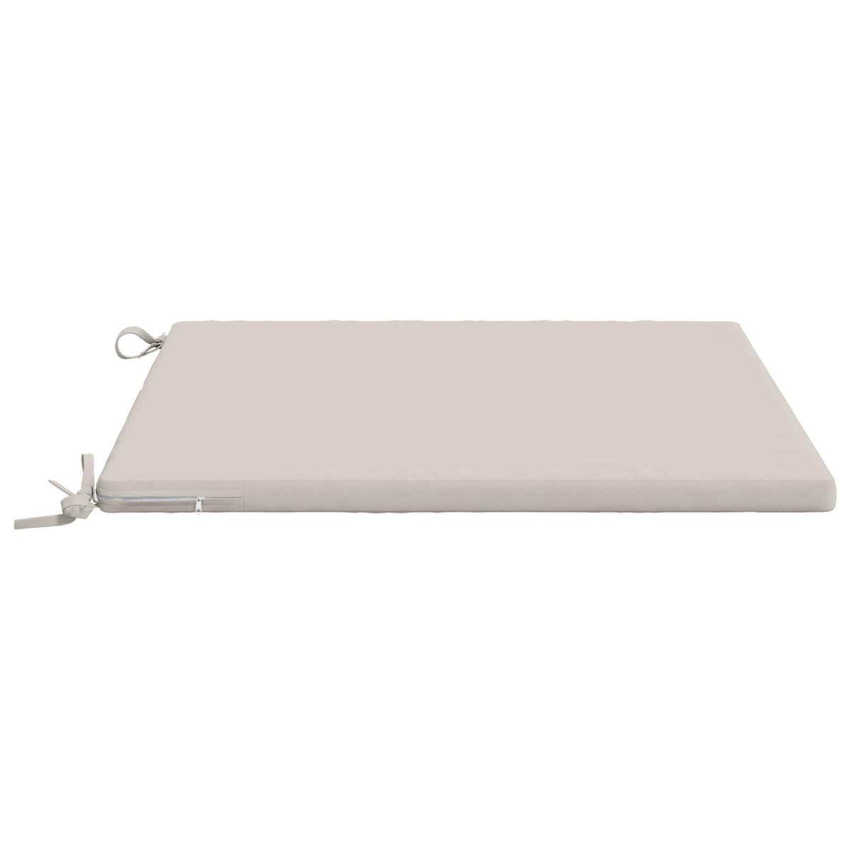 4-Piece Zitkussens SOEST 4 st 100% Polyester Wit 80 x 80 x 3 cm