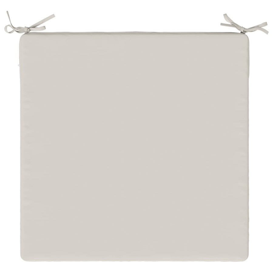 4-Piece Zitkussens SOEST 4 st 100% Polyester Wit 80 x 80 x 3 cm