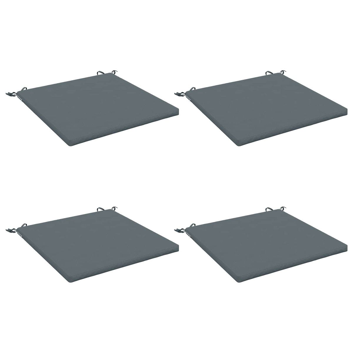 4-Piece Zitkussens SOEST 4 st 100% Polyester Blauw