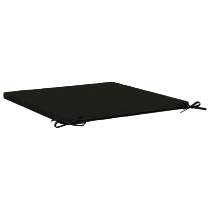 1-Piece Zitkussen SOEST 100% Polyester Zwart 80 x 80 x 3 cm