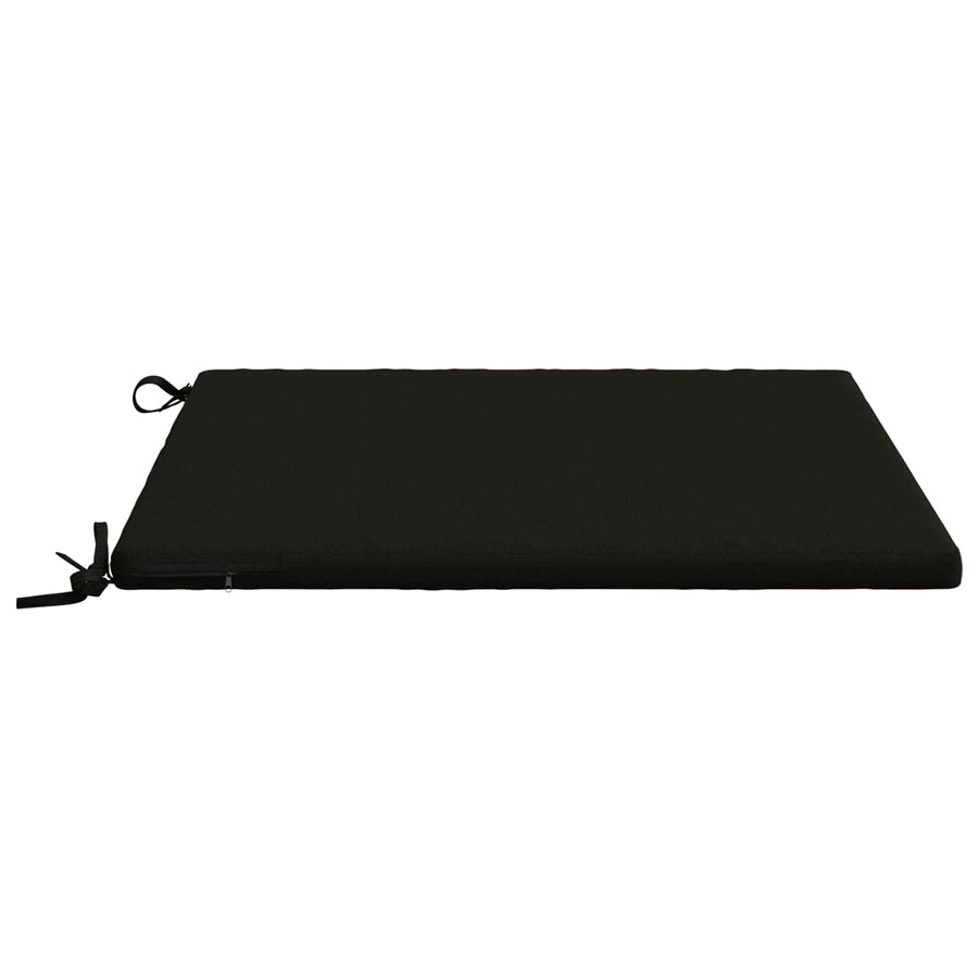 1-Piece Zitkussen SOEST 100% Polyester Zwart 80 x 80 x 3 cm