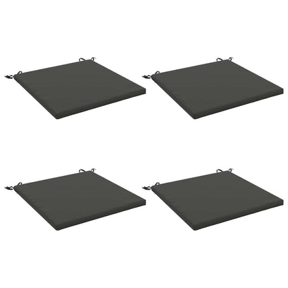 4-Piece Zitkussens SOEST 4 st 100% Polyester Antraciet