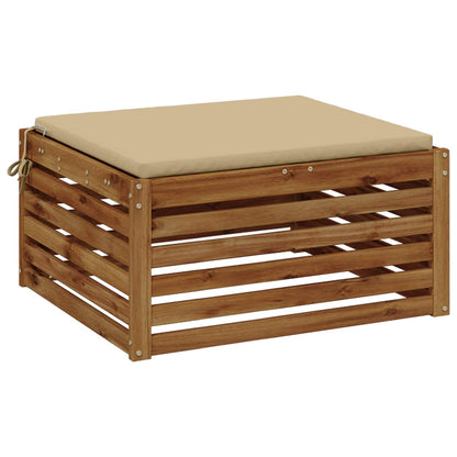 1-Piece Zitkussen SOEST 100% Polyester Beige 80 x 80 x 3 cm