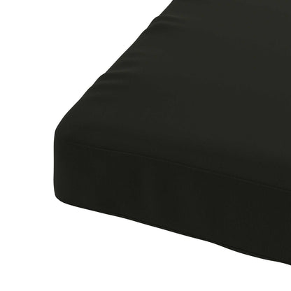 1-Piece Zitkussen SOEST 100% Polyester Zwart 80 x 80 x 3 cm